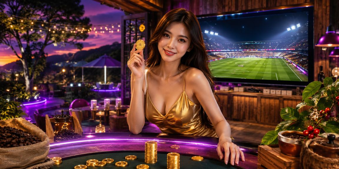 Người dùng Đà Lạt ngồi cà phê tìm hiểu điều khoản cá cược bóng đá trực tuyến