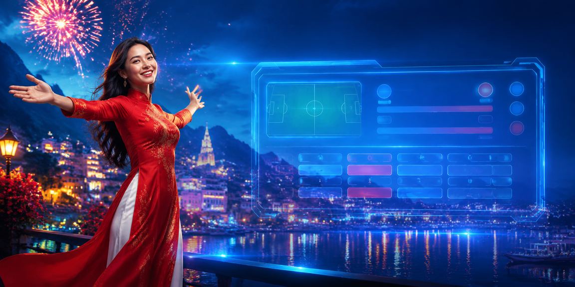 Người phụ nữ mặc áo dài tại Sa Pa theo dõi phân tích VIP và ưu đãi trực tuyến